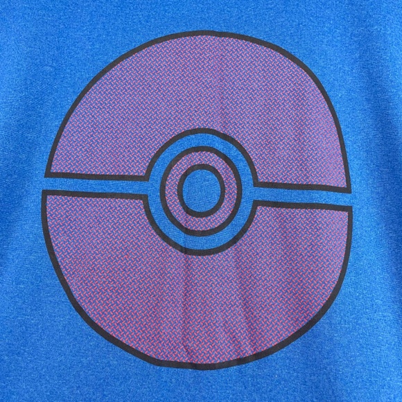 Pokemon T-Shirt Blue Lightweight Men’s Size Extra Large - Picture 12 of 12